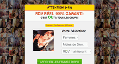 Desktop Screenshot of celibataire.com